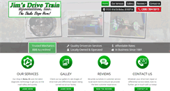 Desktop Screenshot of jimsdrivetrain.com