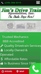 Mobile Screenshot of jimsdrivetrain.com